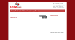 Desktop Screenshot of goldenaxis.net